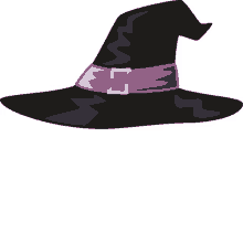 witch hat halloween party joypixel witch crone hat