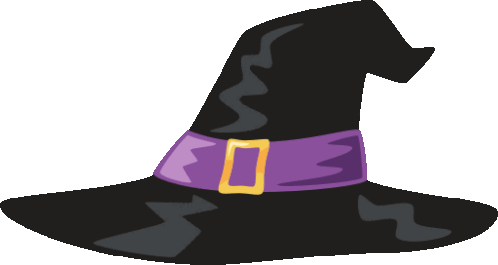 Witch Hat Halloween Party Sticker - Witch Hat Halloween Party Joypixel ...
