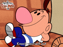 Knock Yourself Out Billy GIF - Knock Yourself Out Billy The Grim Adventures Of Billy & Mandy GIFs