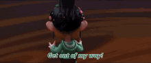 Vanellope Get Out GIF - Vanellope Get Out GIFs
