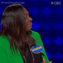 Clapping Jacqueline GIF - Clapping Jacqueline Family Feud Canada GIFs