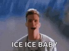 Ice Ice Baby Vanilla Ice GIF - Ice Ice Baby Vanilla Ice Rap GIFs