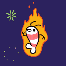Dancing On Fire Shrimp GIF - Dancing On Fire Shrimp Fire GIFs