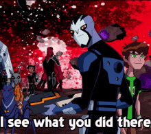 Ben10 Rook Blonko GIF - Ben10 Rook Blonko I See What You Did There GIFs