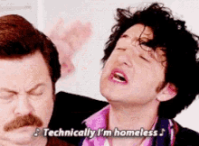 Parks And Rec Homeless GIF - Parks And Rec Homeless Ron Swanson GIFs