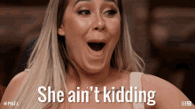 She Aint Kidding Married At First Sight GIF - She Aint Kidding Married At First Sight Shes Not Kidding GIFs