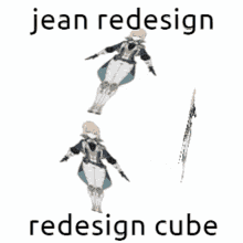 Jean Cube Jean Redesign GIF