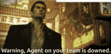 Warning Agent On Your Team Is Downed GIF - Warning Agent On Your Team Is Downed GIFs