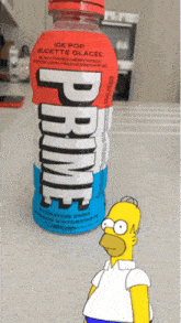 Homer Simpson Simpsons GIF - Homer Simpson Simpsons Prime Drink GIFs