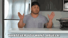 Whatever You Want Abuela I Surrender GIF - Whatever You Want Abuela I Surrender Anything You Want GIFs