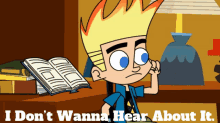 Johnny Test I Dont Wanna Hear About It GIF - Johnny Test I Dont Wanna Hear About It Dont Want To Hear About That GIFs