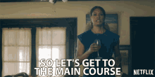 So Lets Get To The Main Course Laverne Cox GIF - So Lets Get To The Main Course Laverne Cox Cynthia Fray GIFs