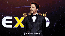 Iron Man Tony Stark GIF - Iron Man Tony Stark Its About Legacy GIFs