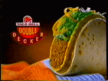 Taco Bell Double Decker Taco GIF - Taco Bell Double Decker Taco Tacos GIFs