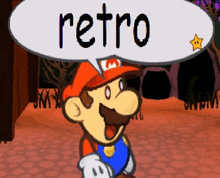 Retro Paper Mario GIF - Retro Paper Mario Ttyd GIFs