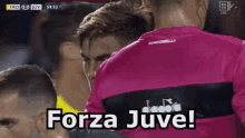 Forza Juve Juventus Forza Dai Tifare Calcio Calciatore Sbuffare GIF