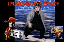 I Fucking Love Piracy Wayneradiotv GIF - I Fucking Love Piracy Piracy Love GIFs