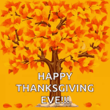Happy Thanksgiving Eve GIF - Happy Thanksgiving Eve GIFs