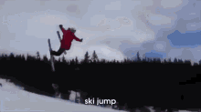 Ski Jump GIF - Skijump Snow Fail GIFs