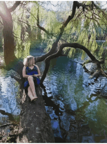 Water Girl One With Nature GIF