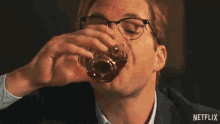 Drinking Dennis Kelly GIF - Drinking Dennis Kelly Good On Paper GIFs