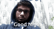 Good Night Hoodie GIF - Good Night Hoodie Sleepy GIFs