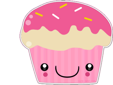 Cupcake Happy Sticker - Cupcake Happy Tuesday Stickers