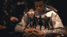 Listening To Music A Boogie Wit Da Hoodie GIF - Listening To Music A Boogie Wit Da Hoodie Feeling The Music GIFs