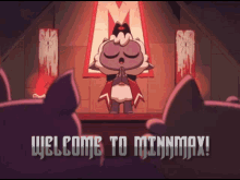 Welcome To Minnmax Minnmax GIF - Welcome To Minnmax Minnmax Cult Of The Lamb Minnmax GIFs