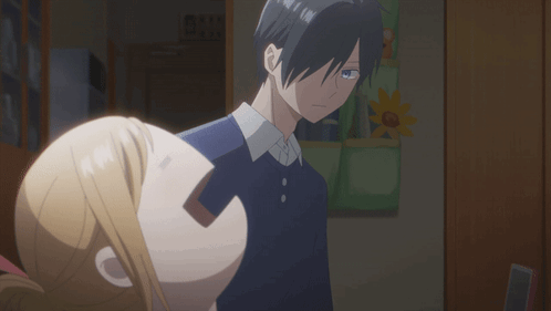 Wholesome Boku No Kokoro No Yabai Yatsu GIF - Wholesome