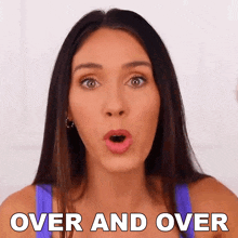 Over And Over Shea Whitney GIF - Over And Over Shea Whitney Again And Again GIFs
