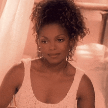 Smiling Janet Jackson GIF - Smiling Janet Jackson Again Song GIFs