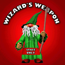 Wizard'S Weapon Wizard'S Staff GIF