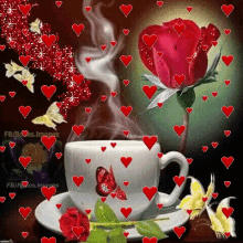 Coffee Rose GIF