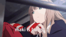 Maki Bored GIF - Maki Bored Bebop GIFs