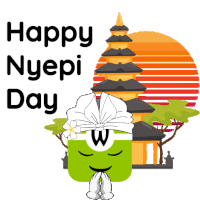 Nyepi Day Nyepi Sticker - Nyepi Day Nyepi Happy Stickers