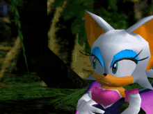 rouge the bat rouge wink sonic adventure rouge sonic the hedgehog rouge sonic rouge wink