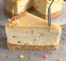 Birthday Cake Cheesecake Dessert GIF
