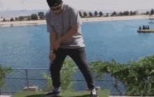 Borgore Golfing GIF - Borgore Golfing Swing GIFs