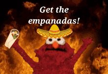 Elmo Elmolmao GIF - Elmo Elmolmao Empanadas GIFs