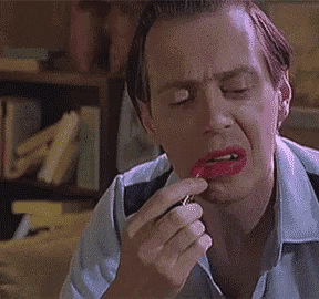 Steve Buscemi Billy Madison GIF Steve Buscemi Billy Madison Lipstick Discover Share GIFs