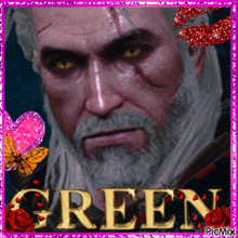 Green Geralt GIF - Green Geralt Cutie GIFs