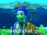Luca Paguro Dead Chat GIF