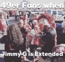 Jimmy G Extend Jimmy G GIF - Jimmy G Extend Jimmy G 49er Fans Love Jimmy G GIFs