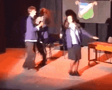 Three Little Maids Fans GIF - Three Little Maids Fans Ball Hit GIFs