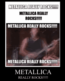 Metallica Meme GIF - Metallica Meme Really Rocks GIFs