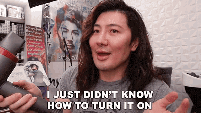 I Just Didnt Know How To Turn It On Guy Tang GIF - I Just Didnt Know How To Turn It On Guy Tang I Dont Know GIFs
