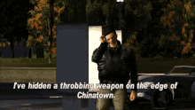 gtagif gta one liners ive hidden a throbbing weapon on the edge of chinatown