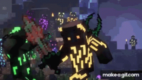 Songs Of War Fight GIF - Songs Of War Fight Minecraft Animation Series -  Discover & Share GIFs