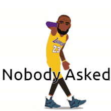 Nobody Asked Lebron GIF - Nobody Asked Lebron Get Wrecked GIFs